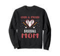 Baseball Season Mom Game Day Sweatshirt - Novelty Apparel for Adults - T-Shirt, Sweatshirt, Hoodie