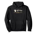 Peace Love Racing Hoodie - Graphic Print Unisex - T-Shirt, Sweatshirt, Hoodie