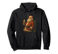 Smoking Santa Claus Cigarette 90S Hoodie - Streetwear Style Men Women - T-Shirt, Sweatshirt, Hoodie