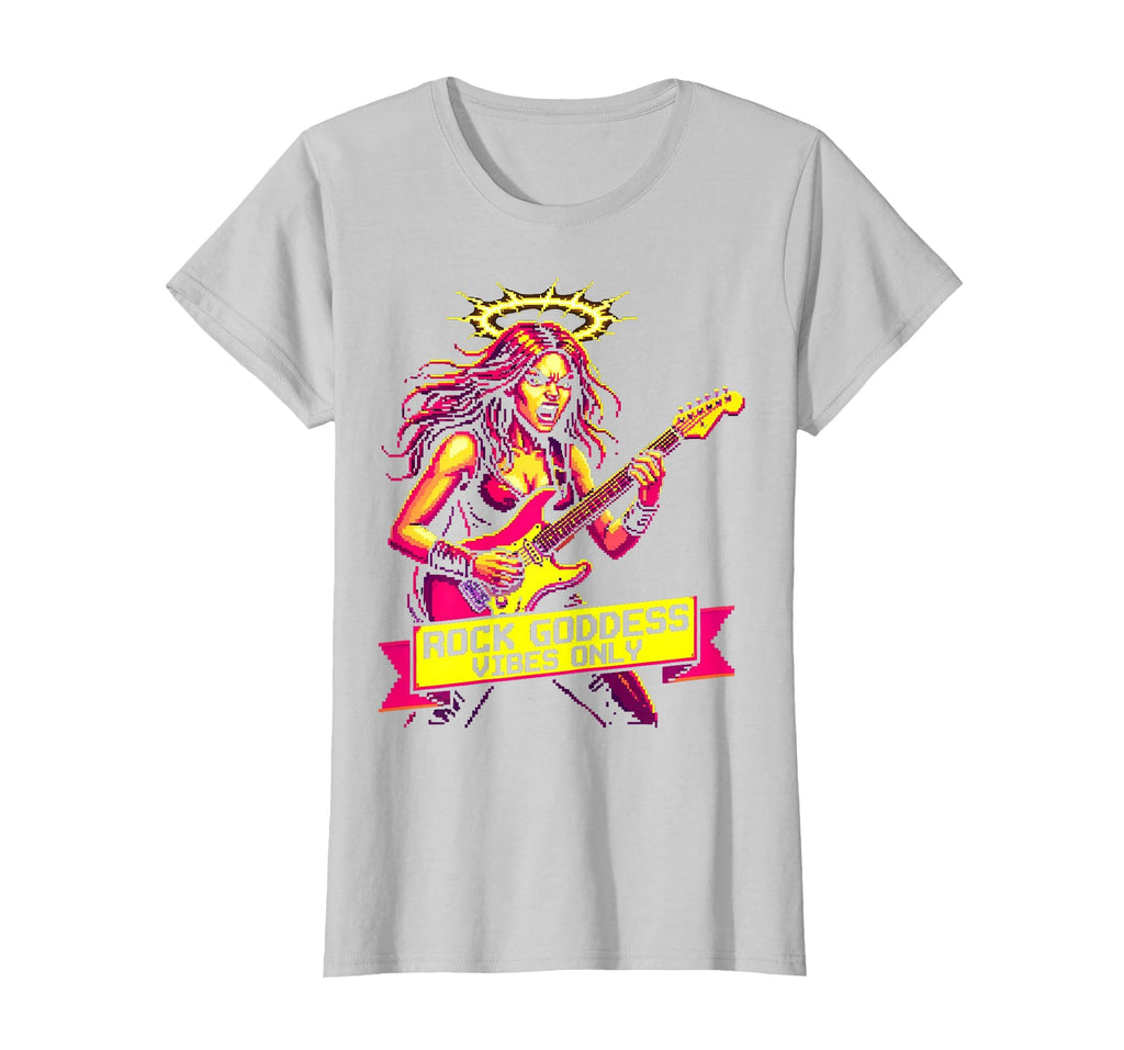 Rock Goddess Vibes Only Womens Rock T-Shirt - Minimalist Print Unisex - T-Shirt, Sweatshirt, Hoodie