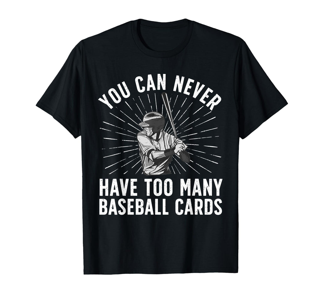 Baseball Card Art Baseball Card T-Shirt - Fun Novelty Design Men Women - T-Shirt, Sweatshirt, Hoodie