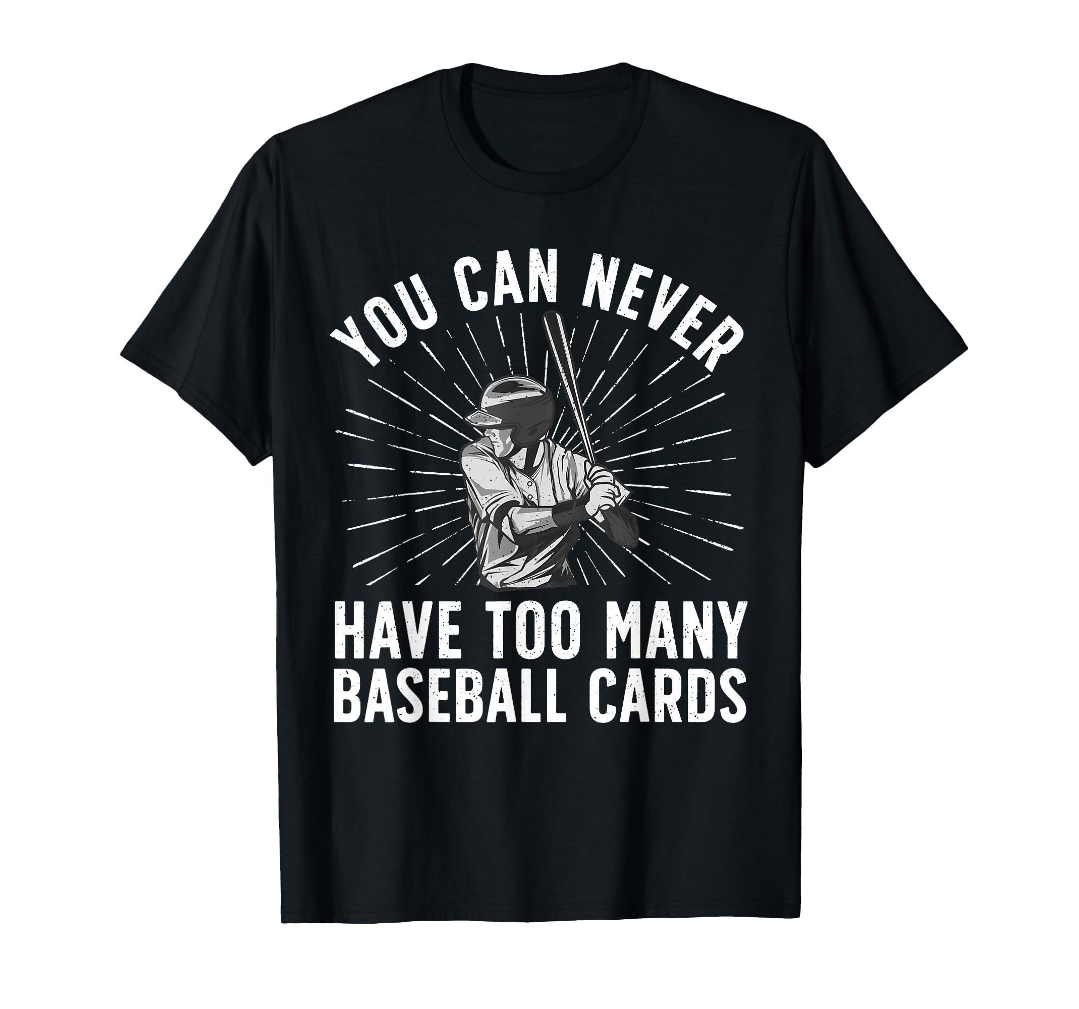 Baseball Card Art Baseball Card T-Shirt - Fun Novelty Design Men Women - T-Shirt, Sweatshirt, Hoodie