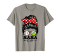 Nana Life Messy Bun Hair Funny T-Shirt - Trendy Graphic for Adults - T-Shirt, Sweatshirt, Hoodie