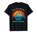 Happy Little Trees Mountains Bob T-Shirt - Custom Art Print for Adults - T-Shirt, Sweatshirt, Hoodie
