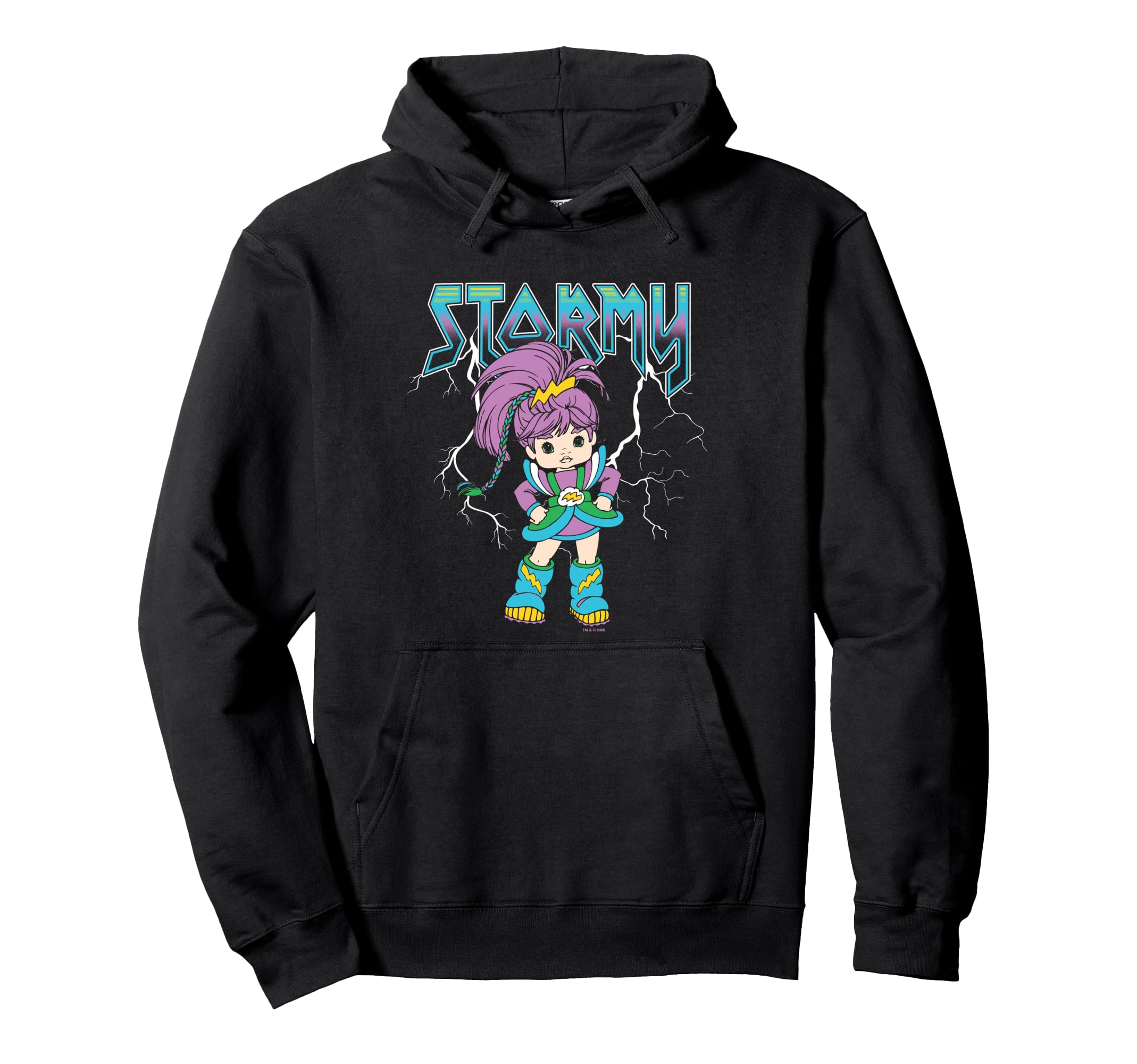 Rainbow Brite Stormy Rock Band Logo Hoodie - Minimalist Print Men Women - T-Shirt, Sweatshirt, Hoodie