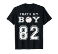 Thats My Baseball 82 Jersey Number T-Shirt - Fun Novelty Design Men Women - T-Shirt, Sweatshirt, Hoodie