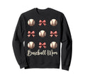 Baseball Mom Funny Coquette Bow Sweatshirt - Trendy Graphic Men Women - T-Shirt, Sweatshirt, Hoodie