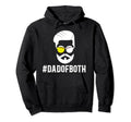 Dad Both Beard Baseball Softball Dad Hoodie - Aesthetic Graphic Unisex - T-Shirt, Sweatshirt, Hoodie