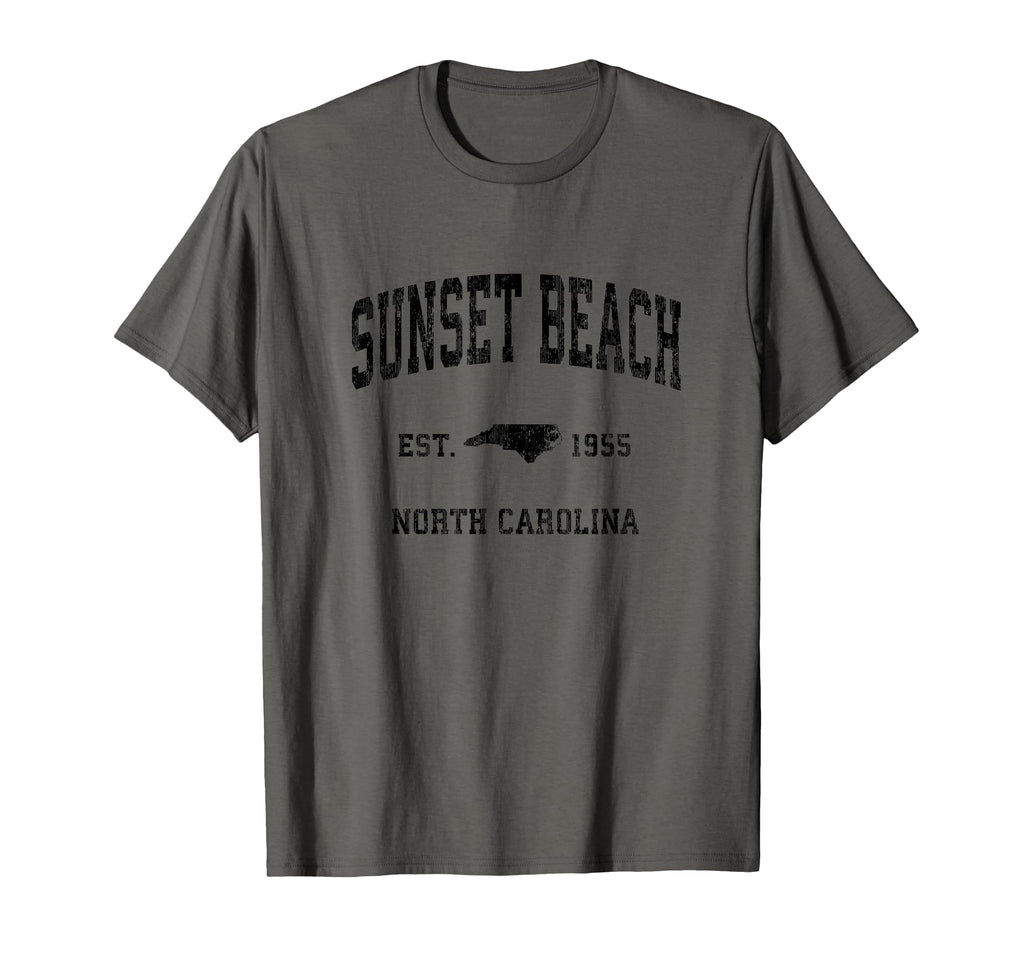 Sunset Beach North Carolina Nc T-Shirt - Novelty Apparel for Adults - T-Shirt, Sweatshirt, Hoodie