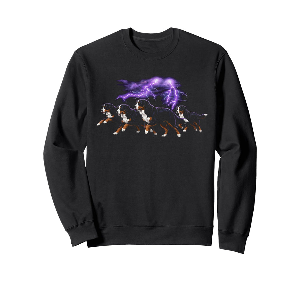 Bernese Mountain Dog 90S Bernese Sweatshirt - Minimalist Print Unisex - T-Shirt, Sweatshirt, Hoodie