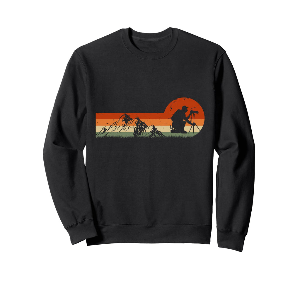 Photographer Camera Sweatshirt - Aesthetic Graphic Unisex - T-Shirt, Sweatshirt, Hoodie
