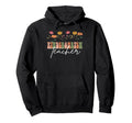 Boho Floral Kindergarten Teacher Gift Hoodie - Custom Art Print for Adults - T-Shirt, Sweatshirt, Hoodie