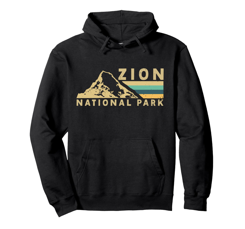 Zion National Park Mountain Hoodie - Aesthetic Graphic for Adults - T-Shirt, Sweatshirt, Hoodie