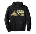 Zion National Park Mountain Hoodie - Aesthetic Graphic for Adults - T-Shirt, Sweatshirt, Hoodie