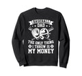 Fathers Day Baseball Dad Funny Sweatshirt - Fun Novelty Design for Adults - T-Shirt, Sweatshirt, Hoodie