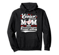 Baseball Senior Mom 2026 Proud Baseball Hoodie - Trendy Graphic for Adults - T-Shirt, Sweatshirt, Hoodie