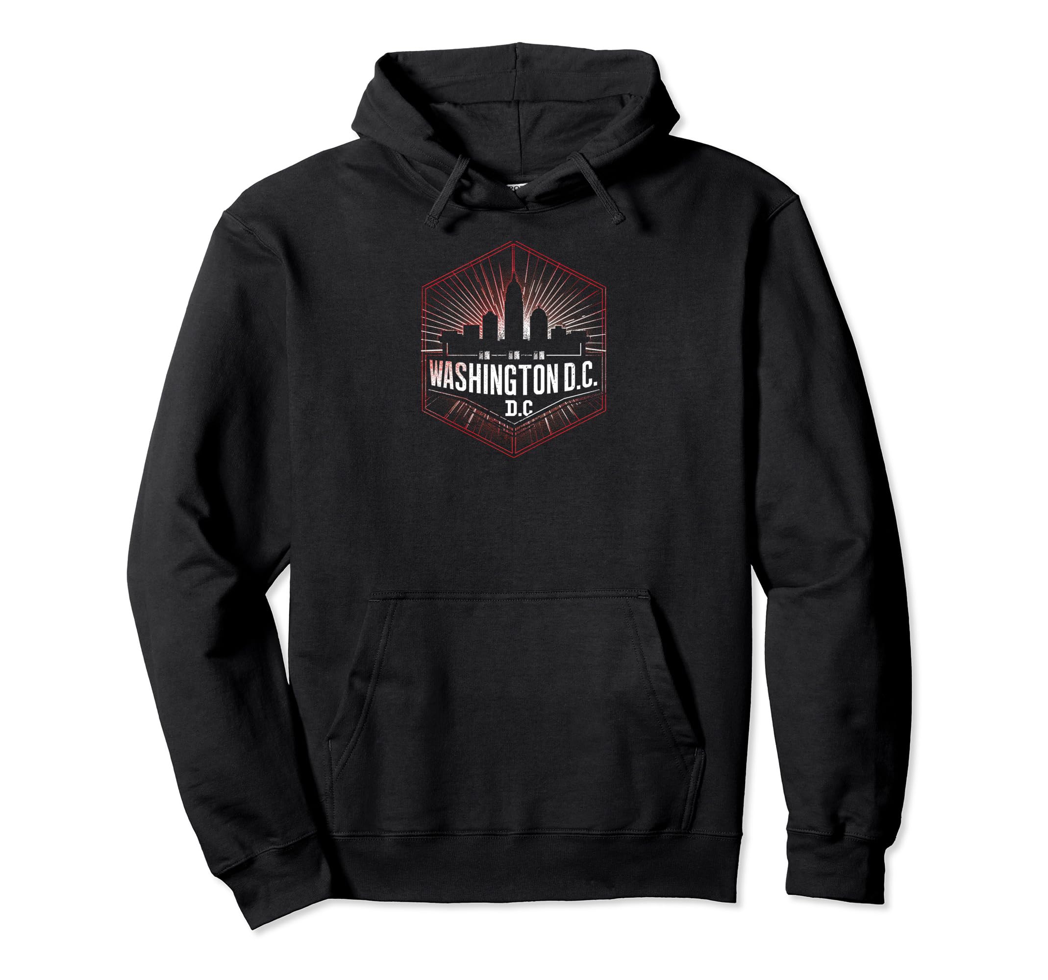 Washington Dc Grit 90S Grunge Hoodie - Streetwear Style Men Women - T-Shirt, Sweatshirt, Hoodie