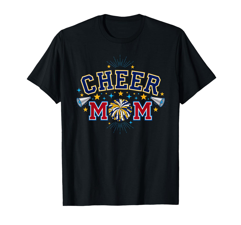 Cheer Mom Funny Mothers Day Cheerleader T-Shirt - Streetwear Style Unisex - T-Shirt, Sweatshirt, Hoodie