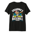 Baseball Grandma Grandmother T-Shirt - Fun Novelty Design for Adults - T-Shirt, Sweatshirt, Hoodie