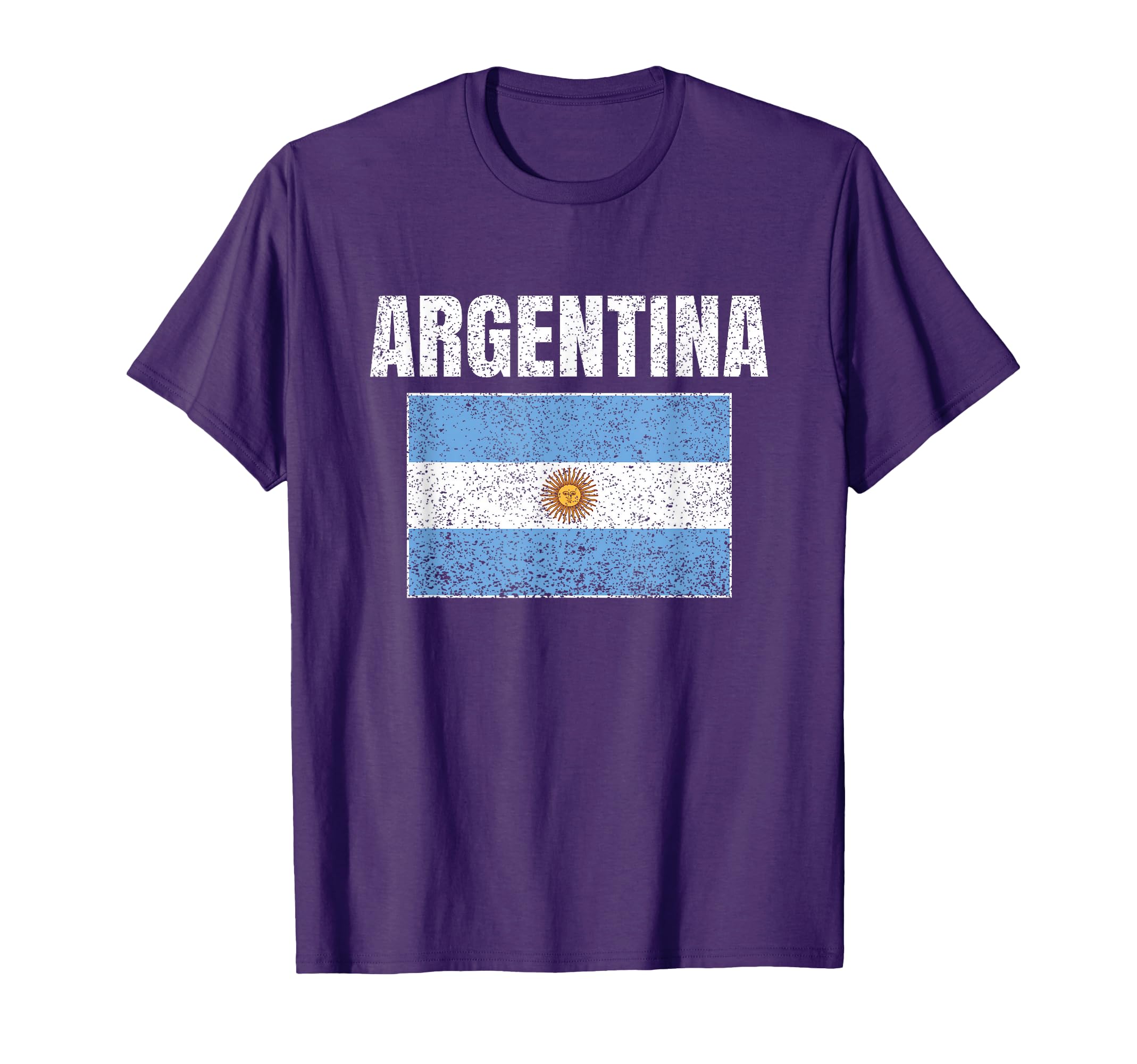 Argentinian Flag Argentina Map T-Shirt - Casual Everyday Wear for Adults - T-Shirt, Sweatshirt, Hoodie