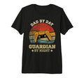Dad Day Guardian Night Gaming Gamer T-Shirt - Graphic Print Men Women - T-Shirt, Sweatshirt, Hoodie