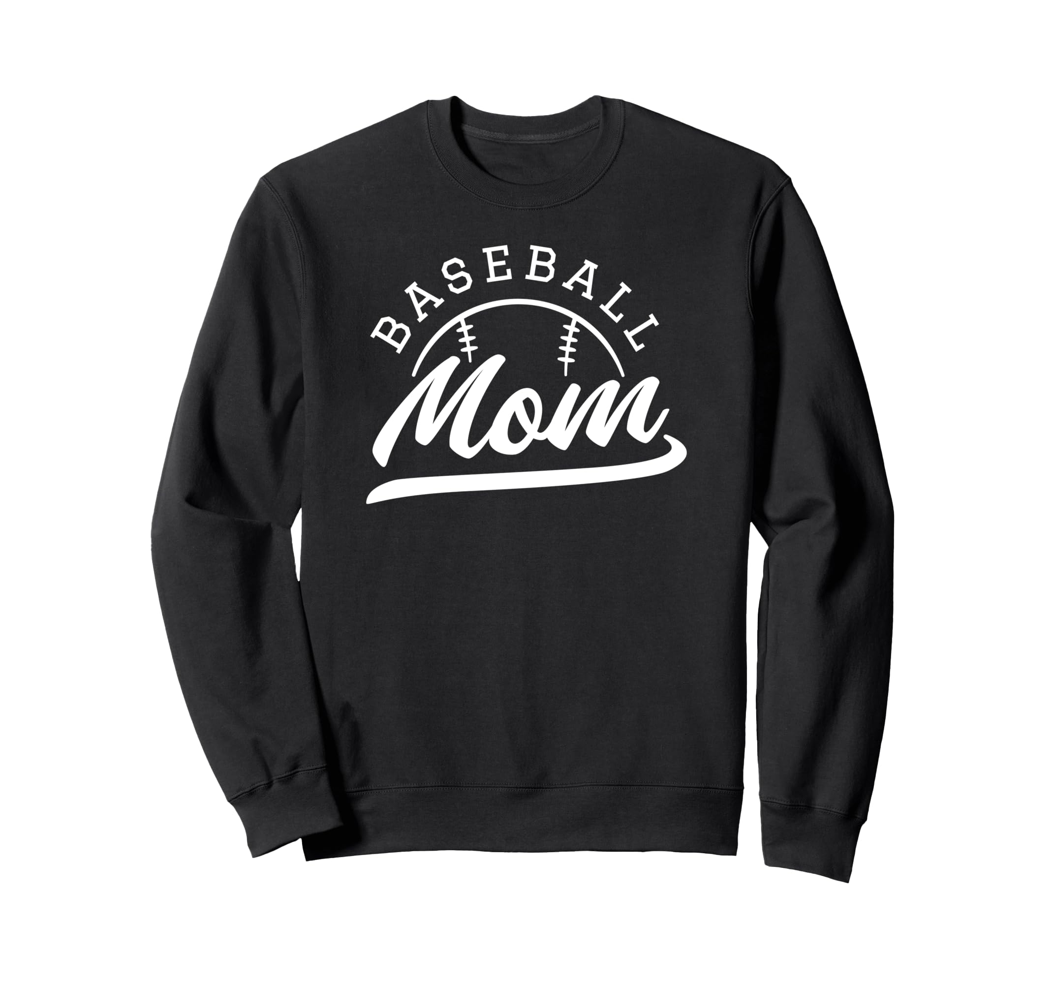 Baseball Mom Funny Baseball Sweatshirt - Minimalist Print Men Women - T-Shirt, Sweatshirt, Hoodie