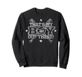 Baseball Mom Dad Thats My Proud Sweatshirt - Unique Graphic Men Women - T-Shirt, Sweatshirt, Hoodie