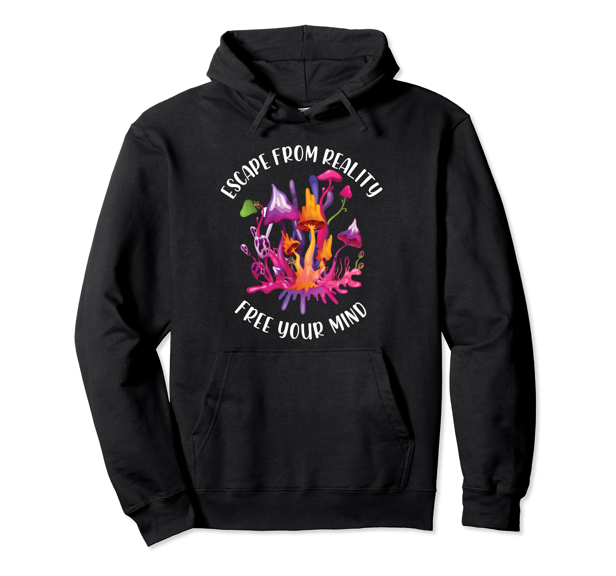 Magic Mushrooms Psychedelic Trip Shrooms Hoodie - Streetwear Style Unisex - T-Shirt, Sweatshirt, Hoodie