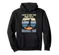 Fathers Day Baseball Dad Parent Hoodie - Graphic Print Men Women - T-Shirt, Sweatshirt, Hoodie