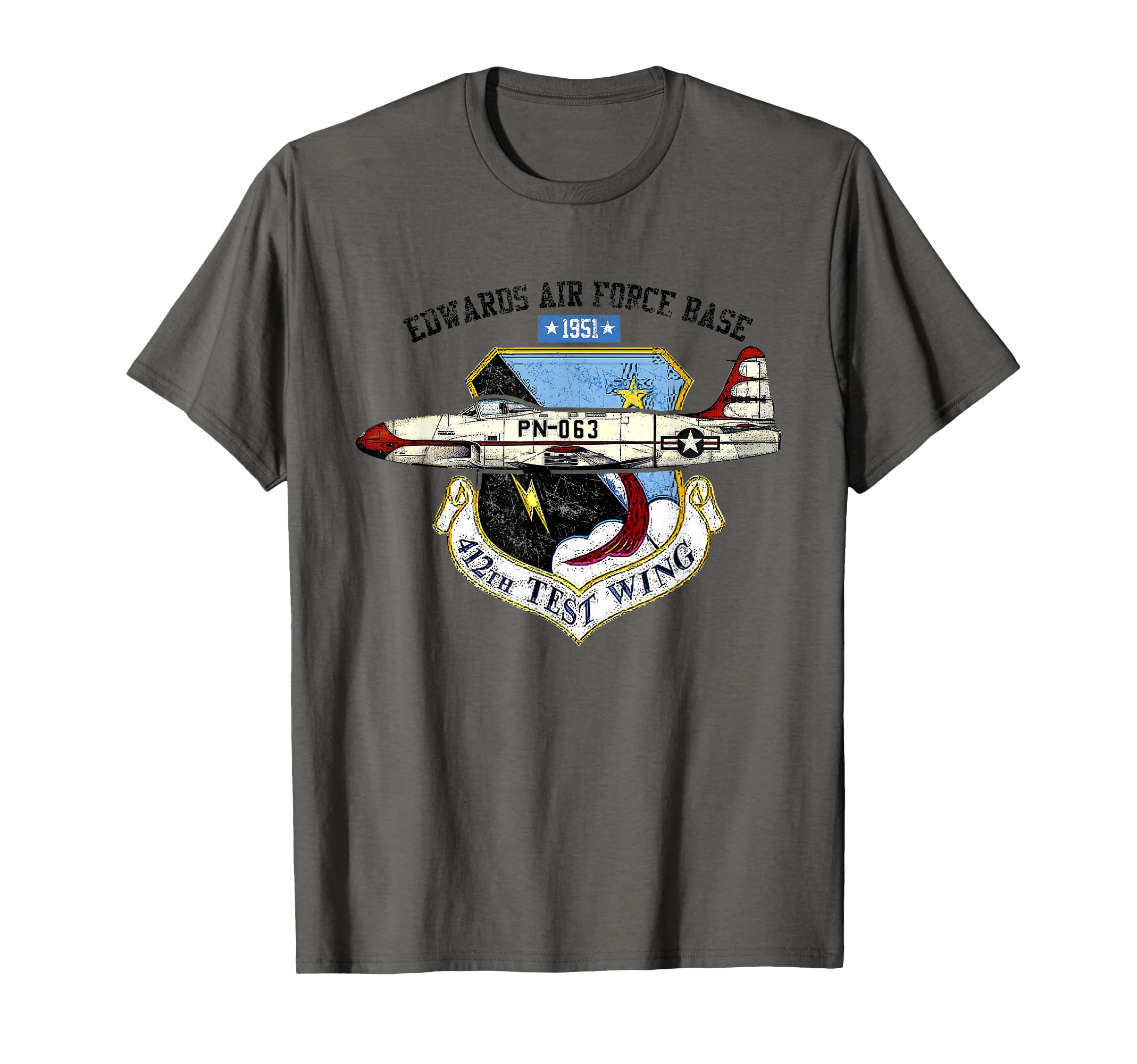 1951 Test Pilot Edwards Air Force Base T-Shirt - Fun Novelty Design Unisex - T-Shirt, Sweatshirt, Hoodie