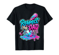 Respect Dad Ice Cream Drip Baseball T-Shirt - Graphic Print for Adults - T-Shirt, Sweatshirt, Hoodie