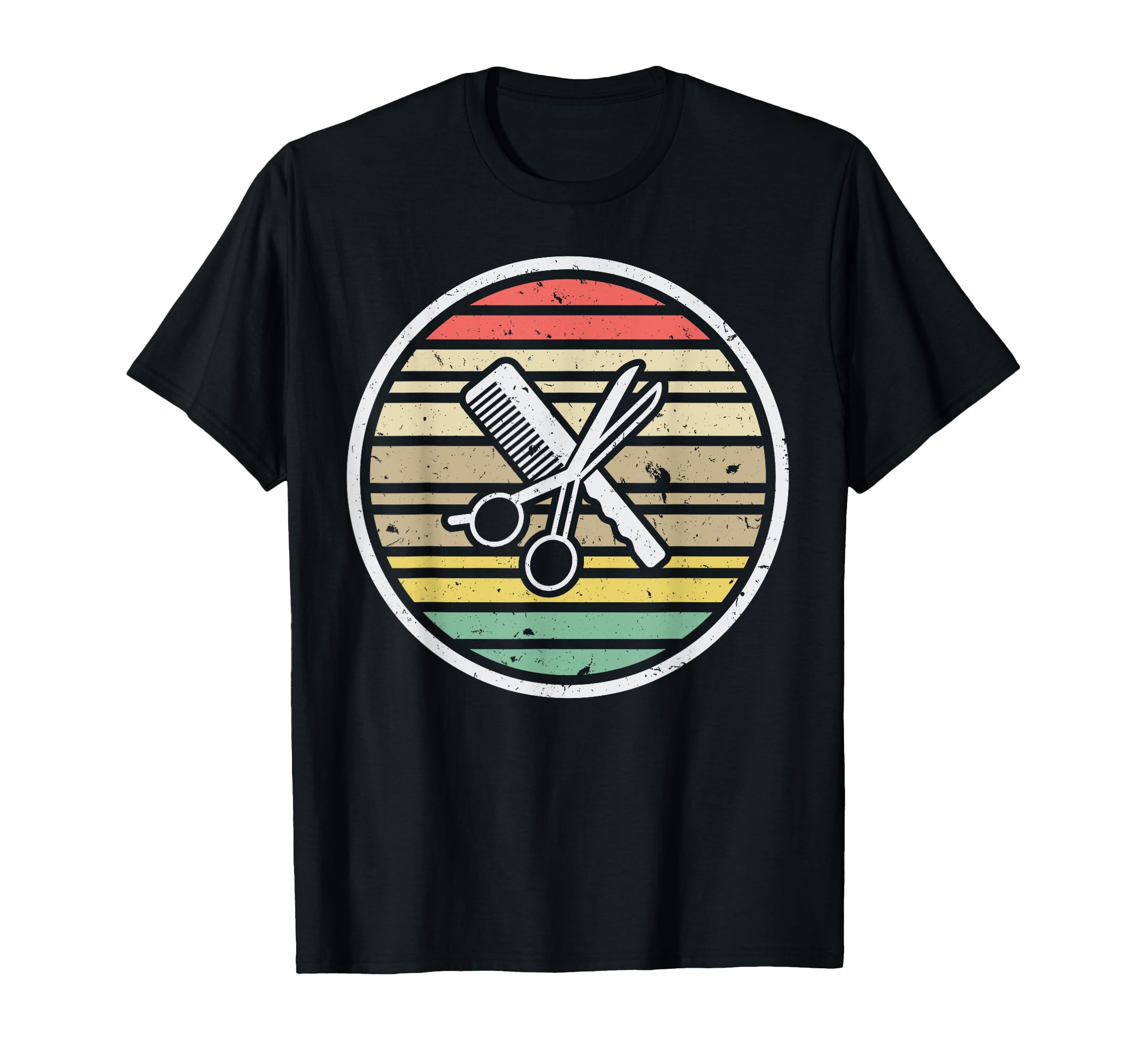 Hair Stylist Hairdresser Sunset T-Shirt - Casual Everyday Wear for Adults - T-Shirt, Sweatshirt, Hoodie