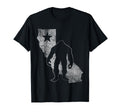 California Sasquatch Distressed Squatch Big T-Shirt - Graphic Print Unisex - T-Shirt, Sweatshirt, Hoodie