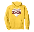 Proud Baseball Softball Mawmaw Grandma Hoodie - Minimalist Print Unisex - T-Shirt, Sweatshirt, Hoodie