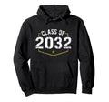 Class 2032 School Graduation Distressed Hoodie - Novelty Apparel Unisex - T-Shirt, Sweatshirt, Hoodie