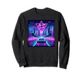 80S Neon Life Sweatshirt - Casual Everyday Wear Men Women - T-Shirt, Sweatshirt, Hoodie