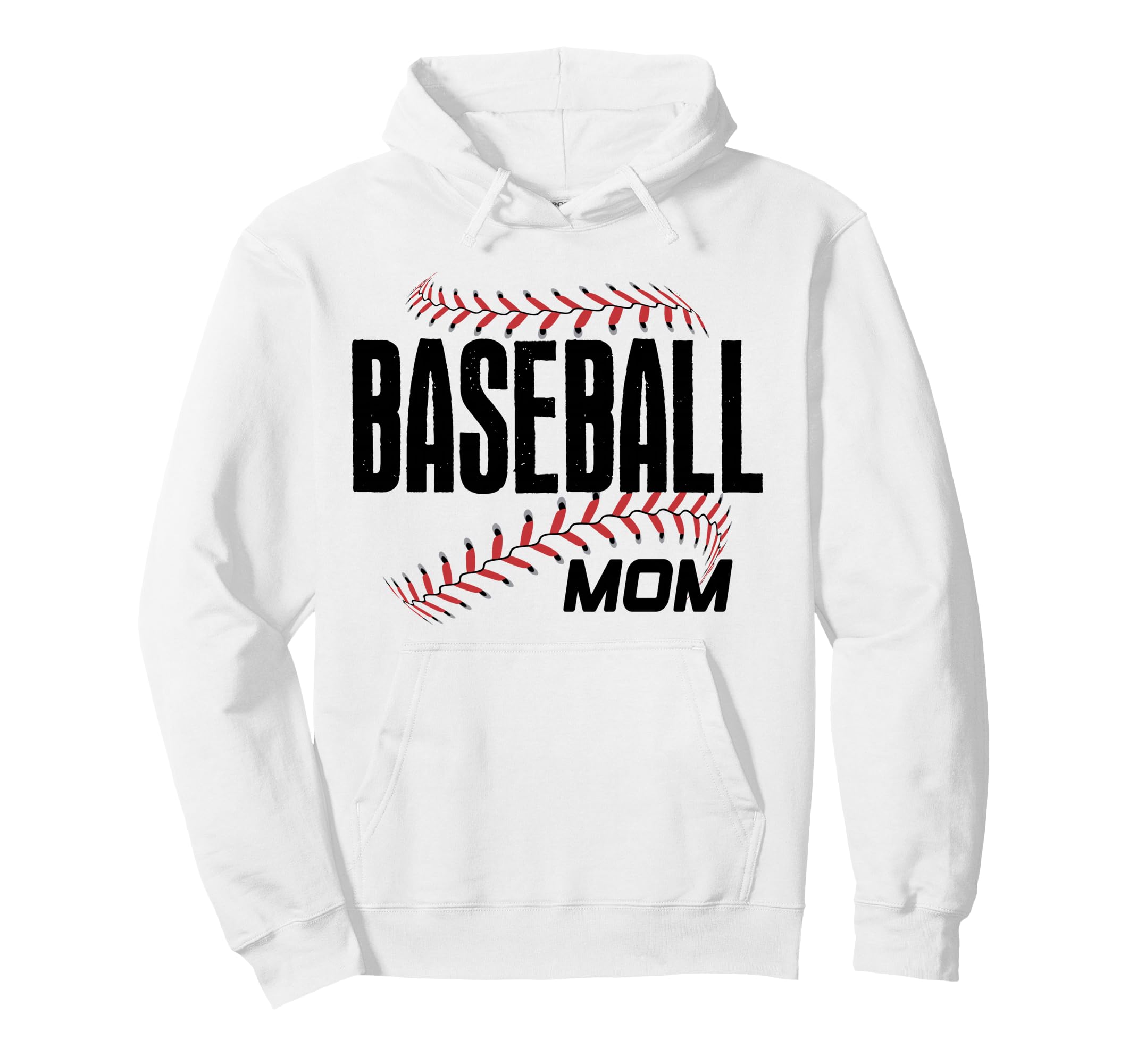 Baseball Mom Laces Mama Game Day Sports Hoodie - Unique Graphic for Adults - T-Shirt, Sweatshirt, Hoodie