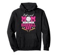 Just Good Mom Baseball Bat Baseball Mom Hoodie - Novelty Apparel for Adults - T-Shirt, Sweatshirt, Hoodie