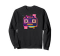 Cassette Tape Geometric 90S R B Sweatshirt - Trendy Graphic Unisex - T-Shirt, Sweatshirt, Hoodie