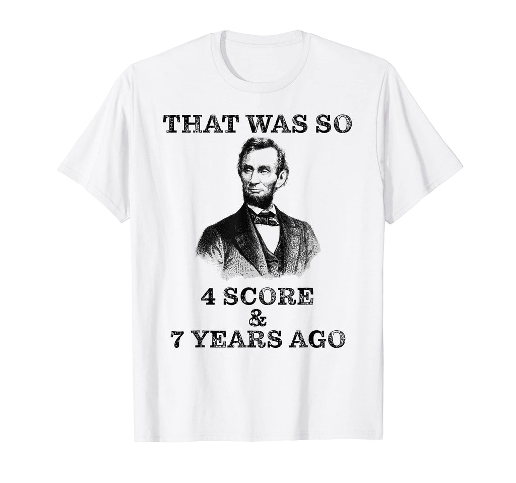 Funny Hipster Abe Lincoln Distressed T-Shirt - Trendy Graphic Men Women - T-Shirt, Sweatshirt, Hoodie
