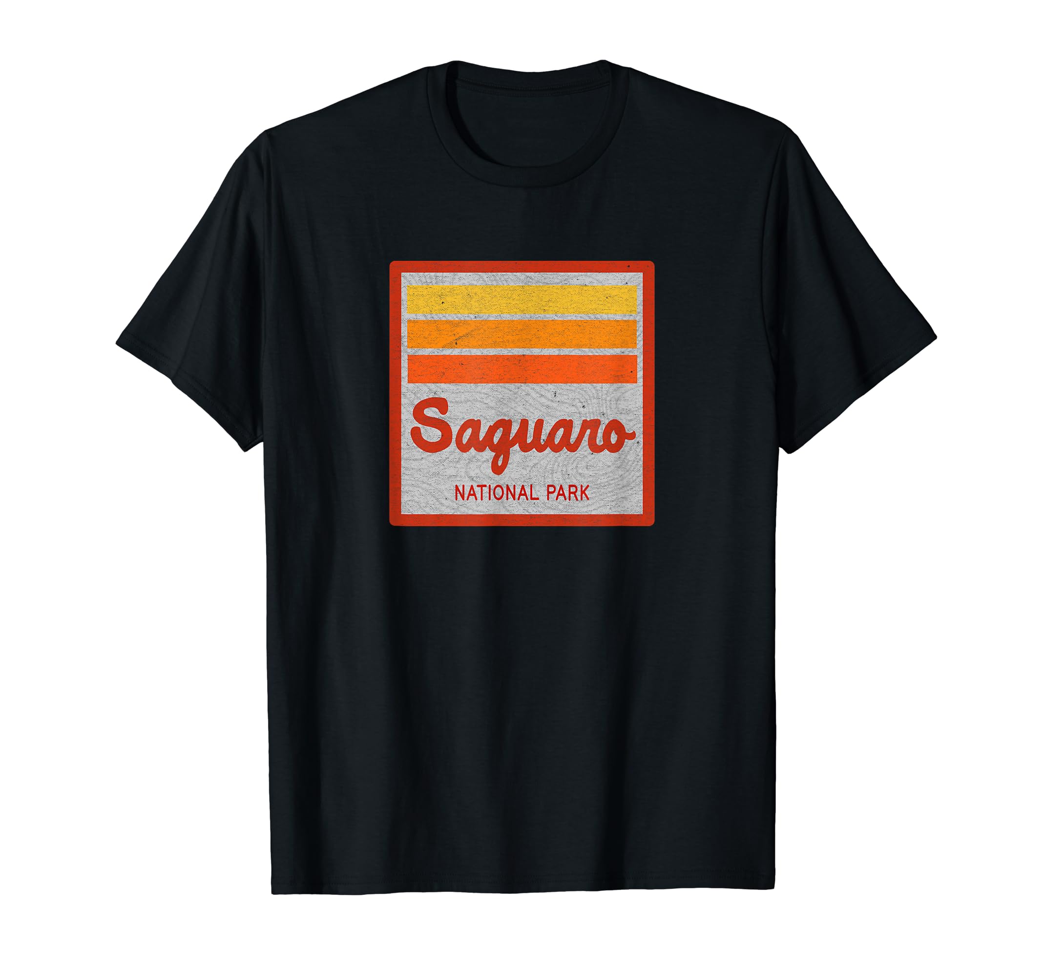 Saguaro National Park Stripes T-Shirt - Novelty Apparel Men Women - T-Shirt, Sweatshirt, Hoodie
