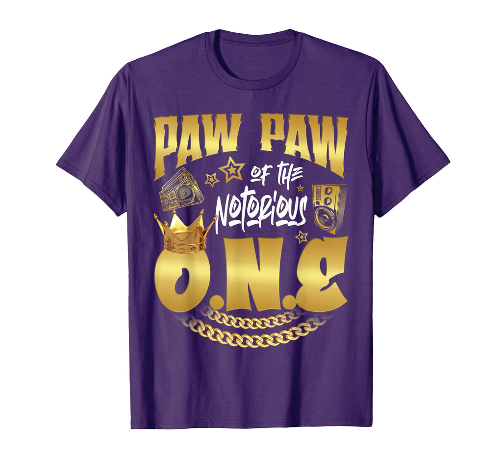 Paw Paw Notorious One Old School Hip T-Shirt - Minimalist Print for Adults - T-Shirt, Sweatshirt, Hoodie
