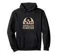 Analog Forever Camera Cassette Hoodie - Graphic Print Unisex - T-Shirt, Sweatshirt, Hoodie