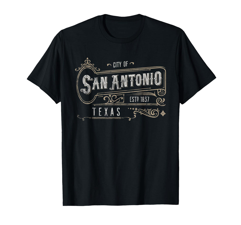 San Antonio Tx Victorian Home City T-Shirt - Trendy Graphic for Adults - T-Shirt, Sweatshirt, Hoodie