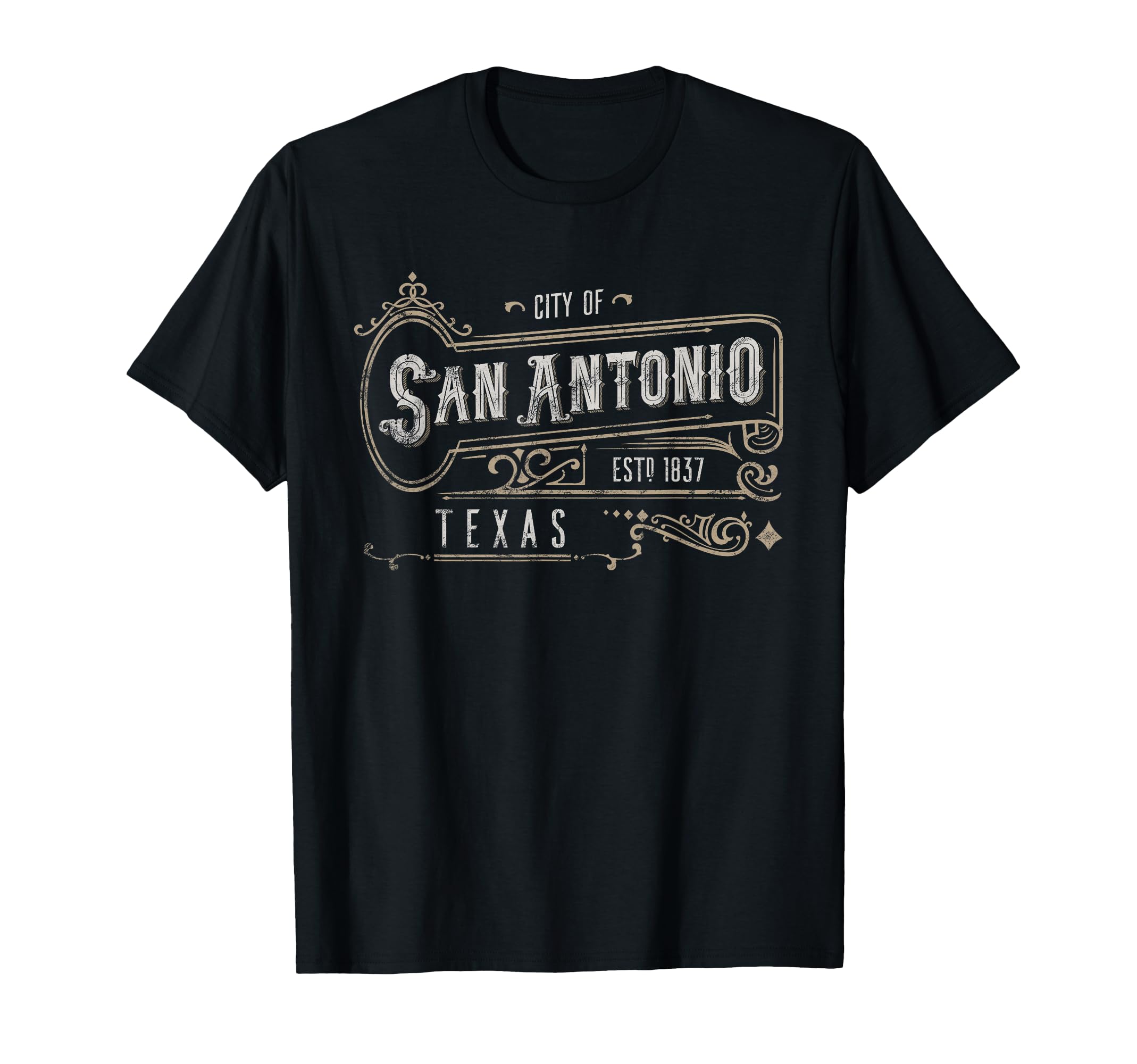 San Antonio Tx Victorian Home City T-Shirt - Trendy Graphic for Adults - T-Shirt, Sweatshirt, Hoodie