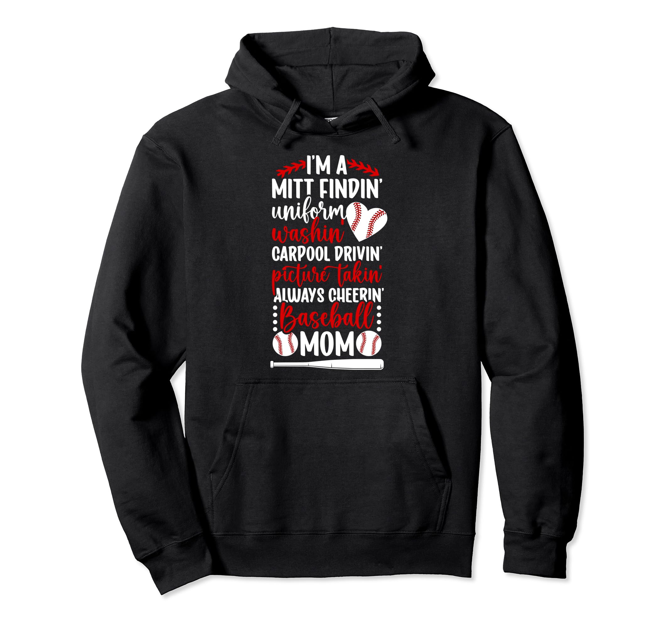 Baseball Mom Definition Mom Baseball Hoodie - Trendy Graphic Men Women - T-Shirt, Sweatshirt, Hoodie