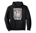 Funny Leopard Baseball Vibes Game Day Hoodie - Trendy Graphic for Adults - T-Shirt, Sweatshirt, Hoodie