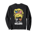 Busy Raising Ballers Football And Sweatshirt - Trendy Graphic Men Women - T-Shirt, Sweatshirt, Hoodie
