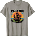 Rapa Nui Easter Island Moai Head Statues Merch - Adult & Kids T-Shirts, Sweatshirts & Hoodies apparel design preview 1