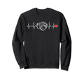 Photographer Gift Heartbeat Sweatshirt - Streetwear Style Men Women - T-Shirt, Sweatshirt, Hoodie